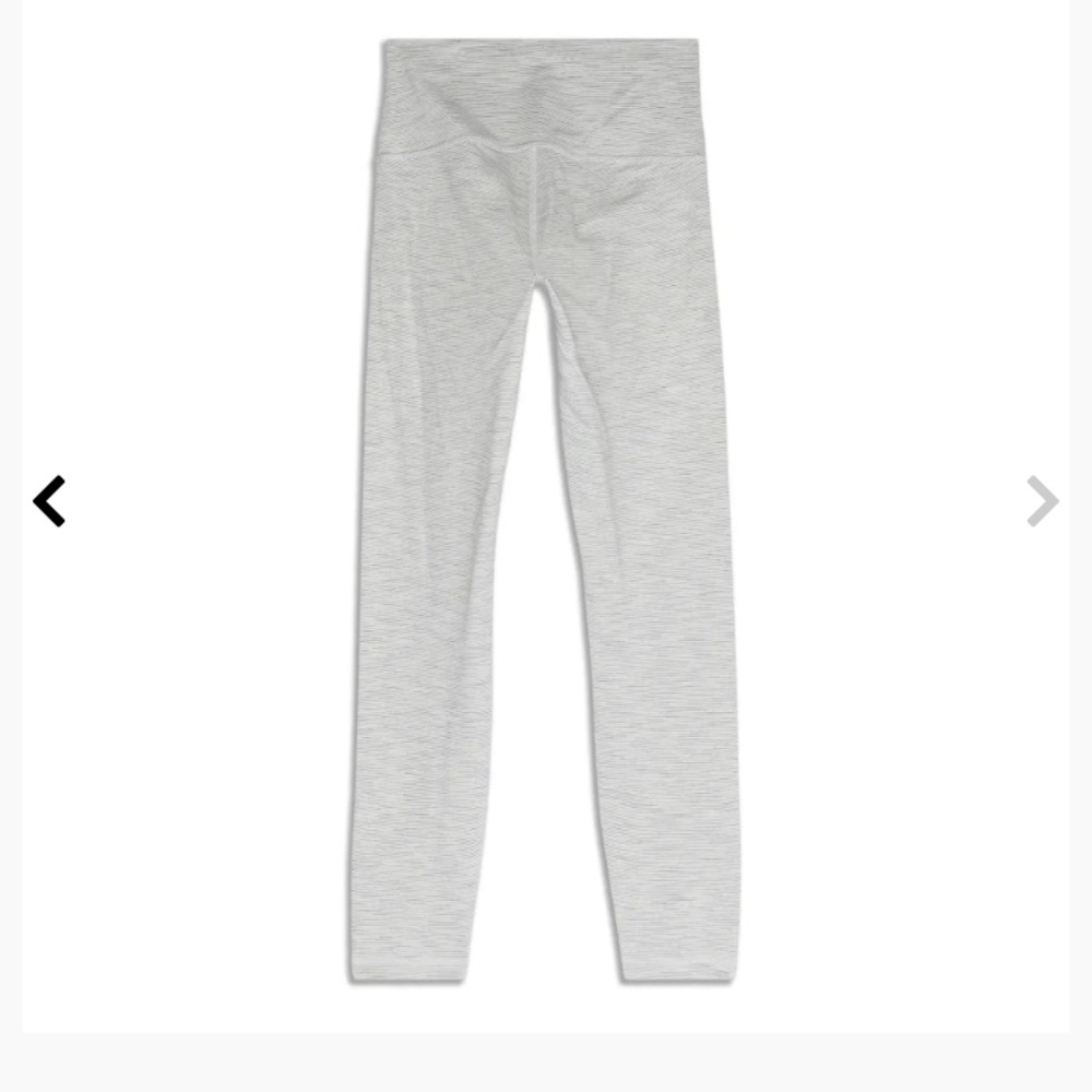 Lululemon white tights